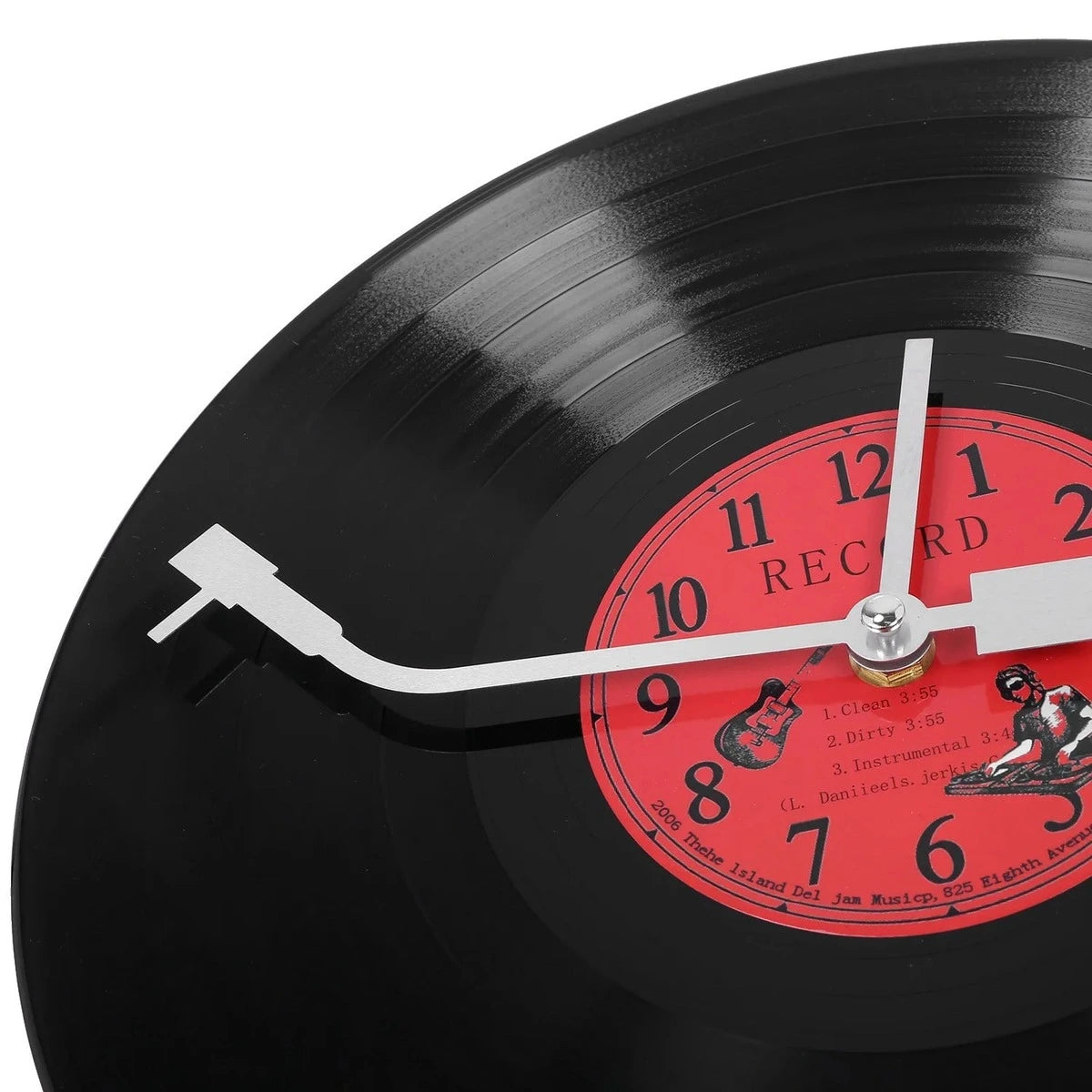 Vintage Vinyl Decorative Wall Clock